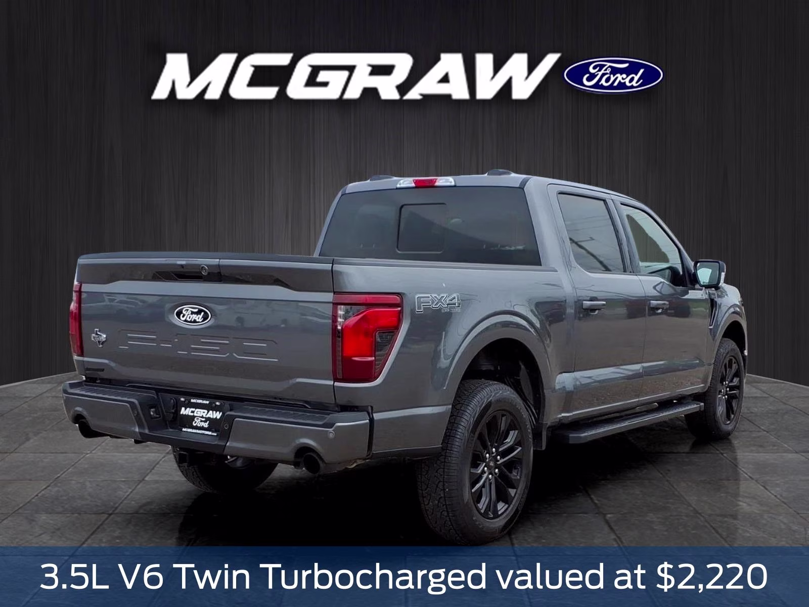 2026 Gray Metallic Ford F-150 XLT 4X4 Truck