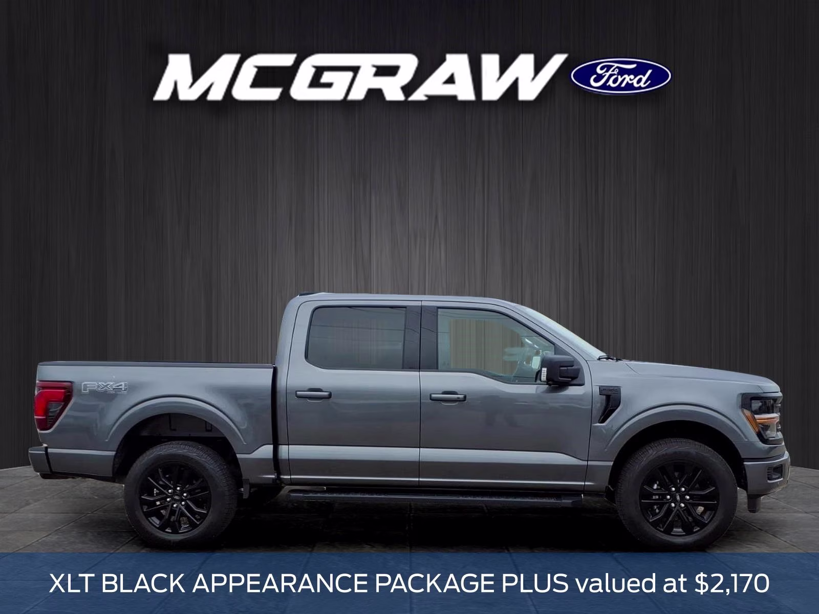 2026 Gray Metallic Ford F-150 XLT 4X4 Truck