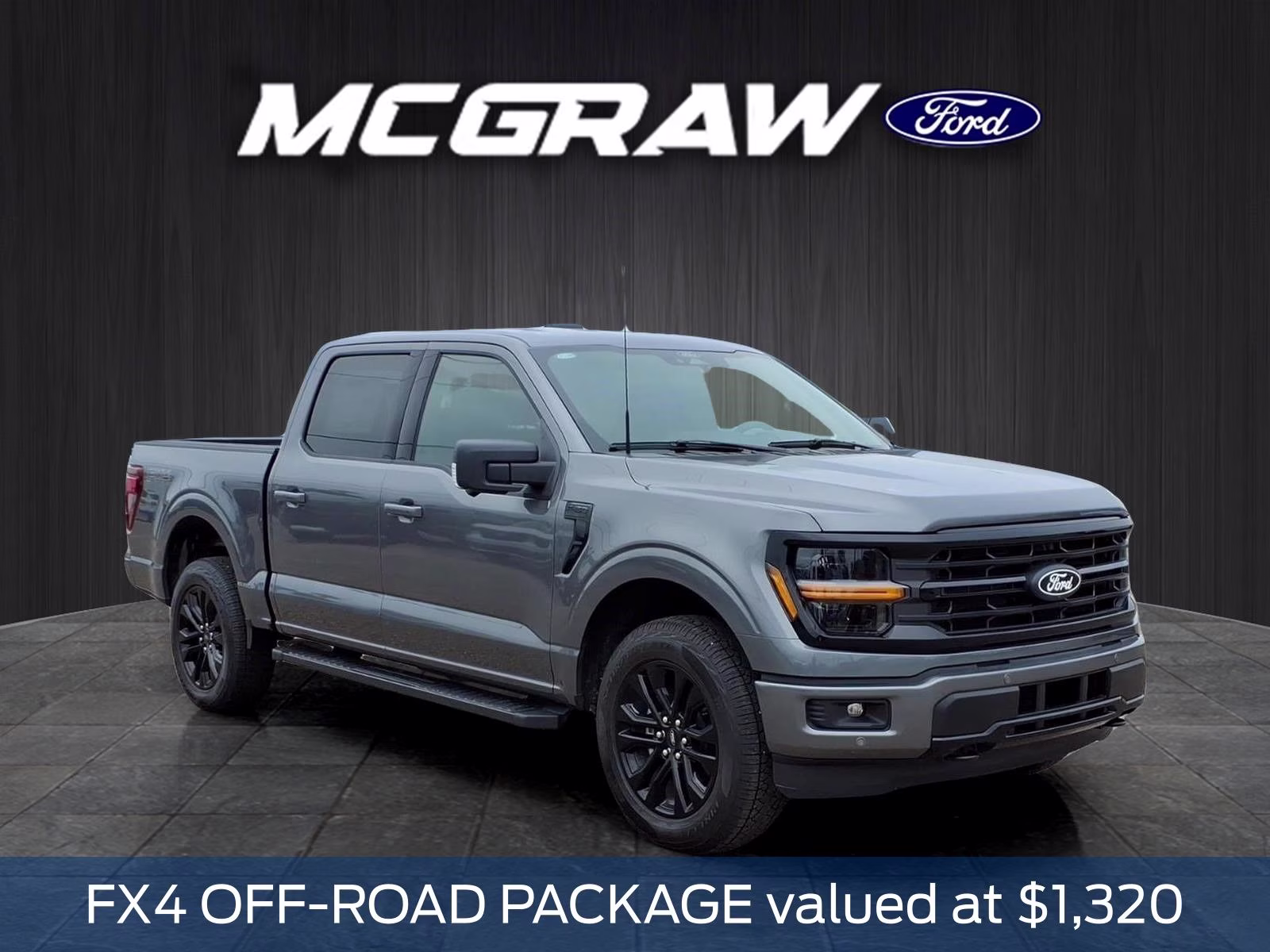 2026 Gray Metallic Ford F-150 XLT 4X4 Truck