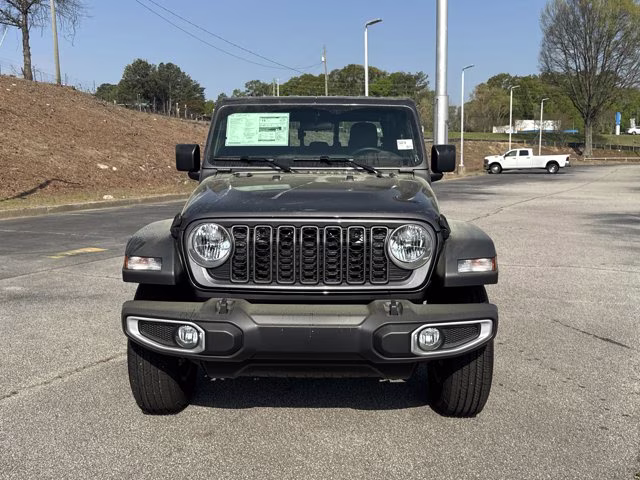 2026 Granite Crystal Metallic Clearcoat Jeep Gladiator Sport 4X4 Truck