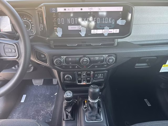 2026 Granite Crystal Metallic Clearcoat Jeep Gladiator Sport 4X4 Truck