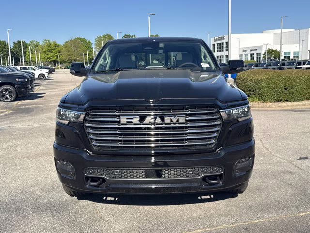 2026 Diamond Black Crystal Pearlcoat Ram 1500 Laramie 4X4 Truck