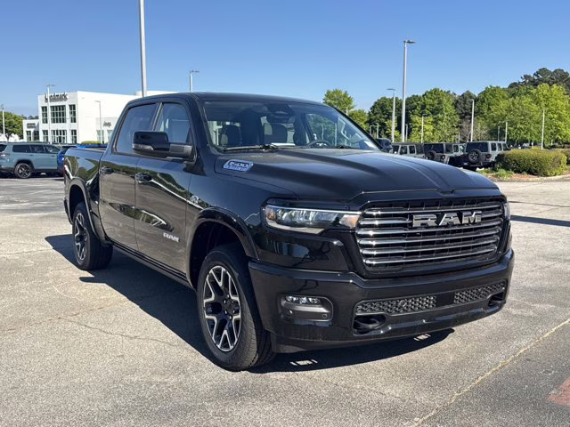 2026 Diamond Black Crystal Pearlcoat Ram 1500 Laramie 4X4 Truck