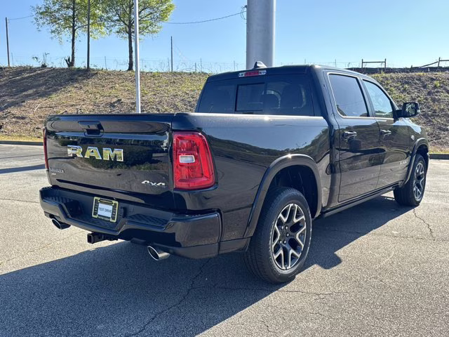 2026 Diamond Black Crystal Pearlcoat Ram 1500 Laramie 4X4 Truck
