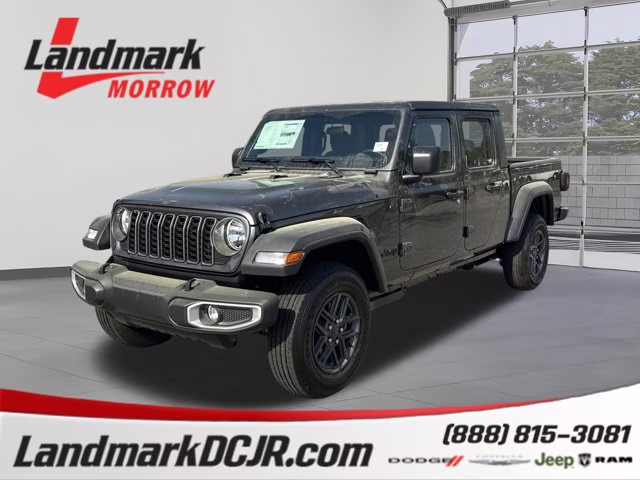 2026 Granite Crystal Metallic Clearcoat Jeep Gladiator Sport 4X4 Truck