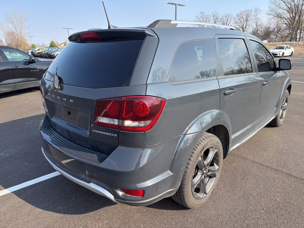 2018 Bruiser Gray Clearcoat Dodge Journey Crossroad AWD SUV