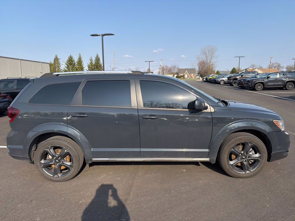2018 Bruiser Gray Clearcoat Dodge Journey Crossroad AWD SUV