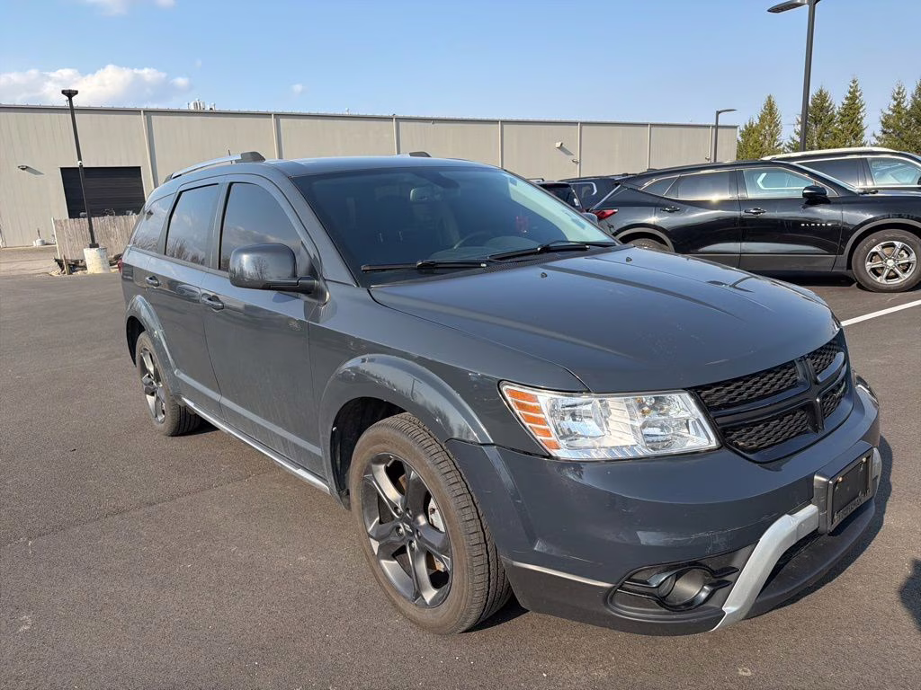 2018 Bruiser Gray Clearcoat Dodge Journey Crossroad AWD SUV