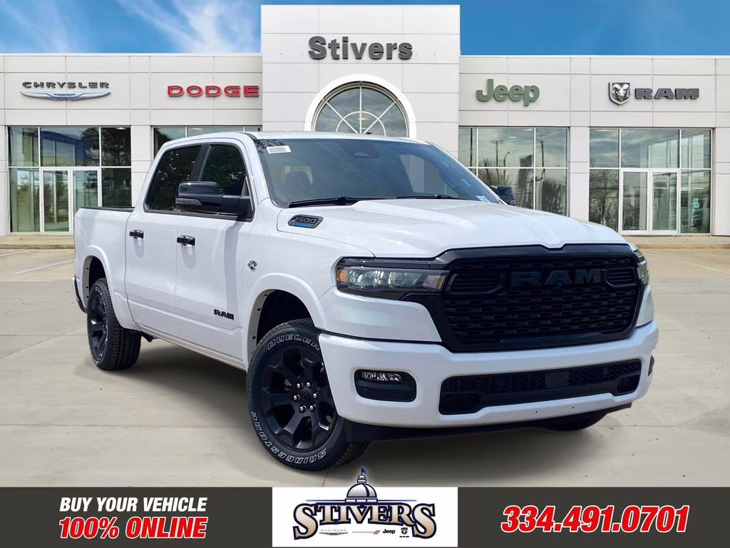 2026 Bright White Clearcoat Ram 1500 Big Horn/Lone Star 4X4 Truck