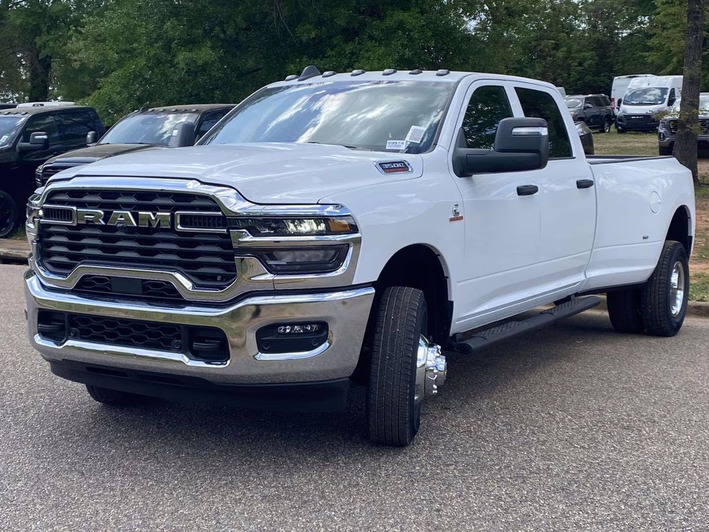 2026 Bright White Clearcoat Ram 3500 Tradesman 4X4 Truck
