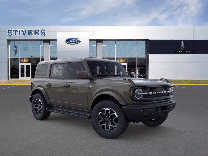 2026 Grey Ford Bronco Outer Banks 4X4 SUV