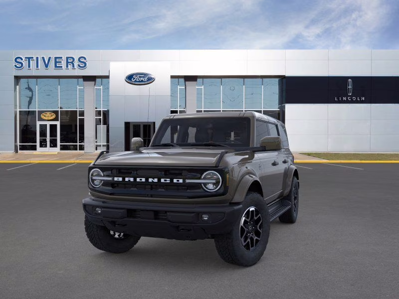 2026 Grey Ford Bronco Outer Banks 4X4 SUV
