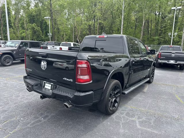 2022 Diamond Black Crystal Pearlcoat Ram 1500 Laramie 4X4 Truck