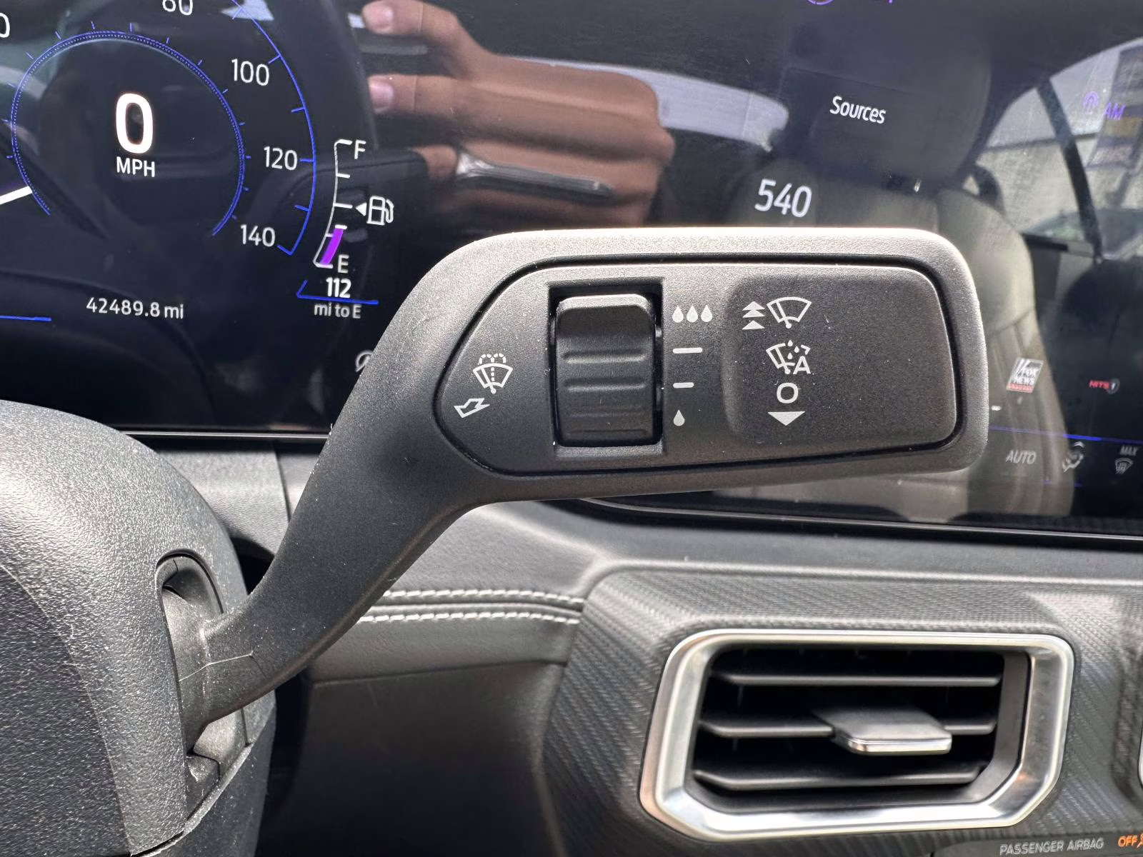 2024 Shadow Black Ford Mustang EcoBoost Convertible RWD Sedan