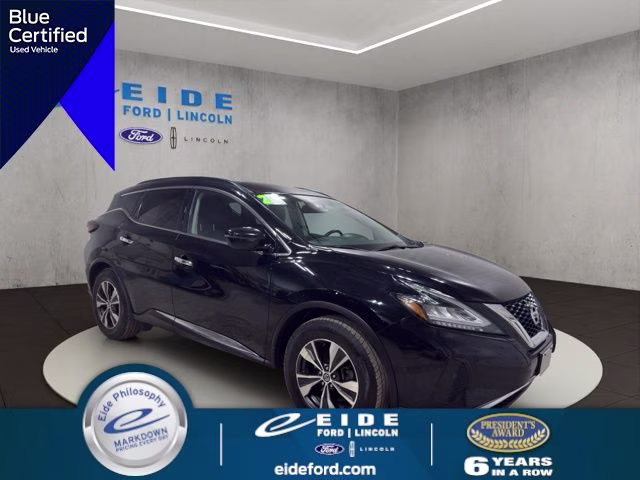 2020 Super Black Metallic Nissan Murano SV AWD SUV