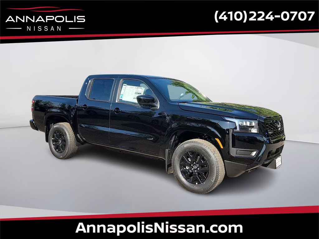 2026 Super Black Nissan Frontier SV 4X4 Truck