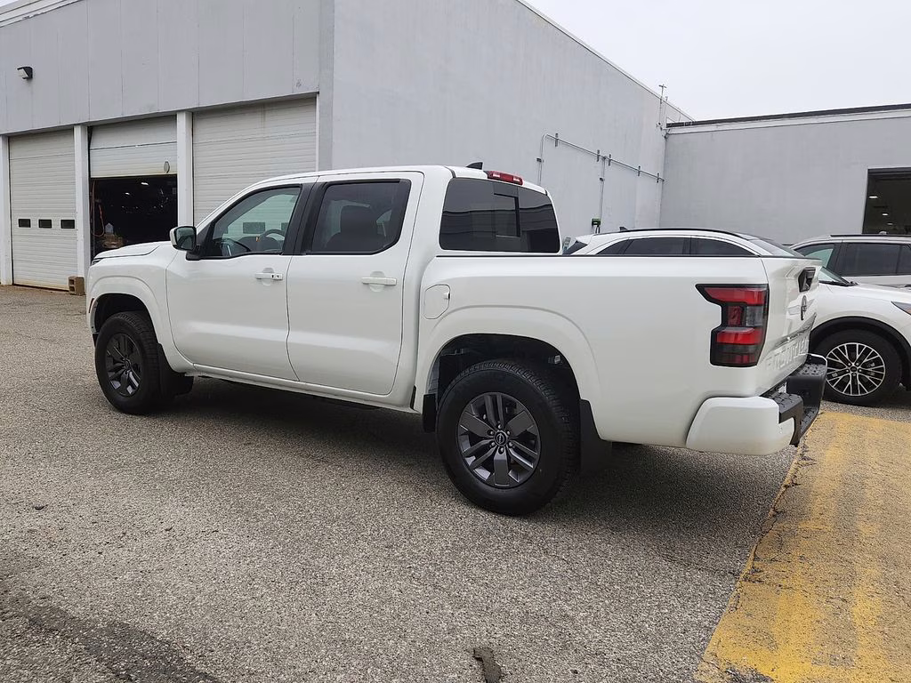 2026 Glacier White Nissan Frontier SV 4X4 Truck
