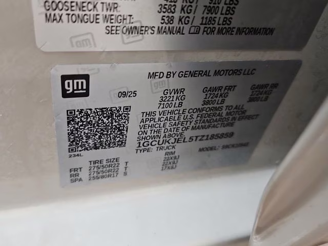 2026 White Sands Chevrolet Silverado 1500 High Country 4X4 Truck