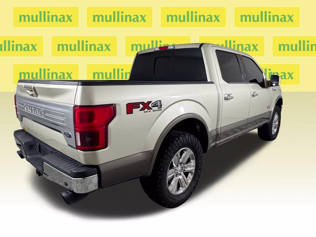 2018 White Gold Ford F-150 King Ranch 4X4 Truck