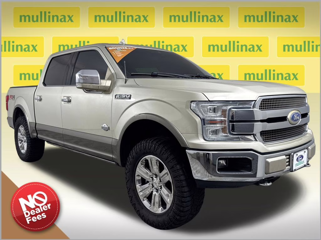 2018 White Gold Ford F-150 King Ranch 4X4 Truck