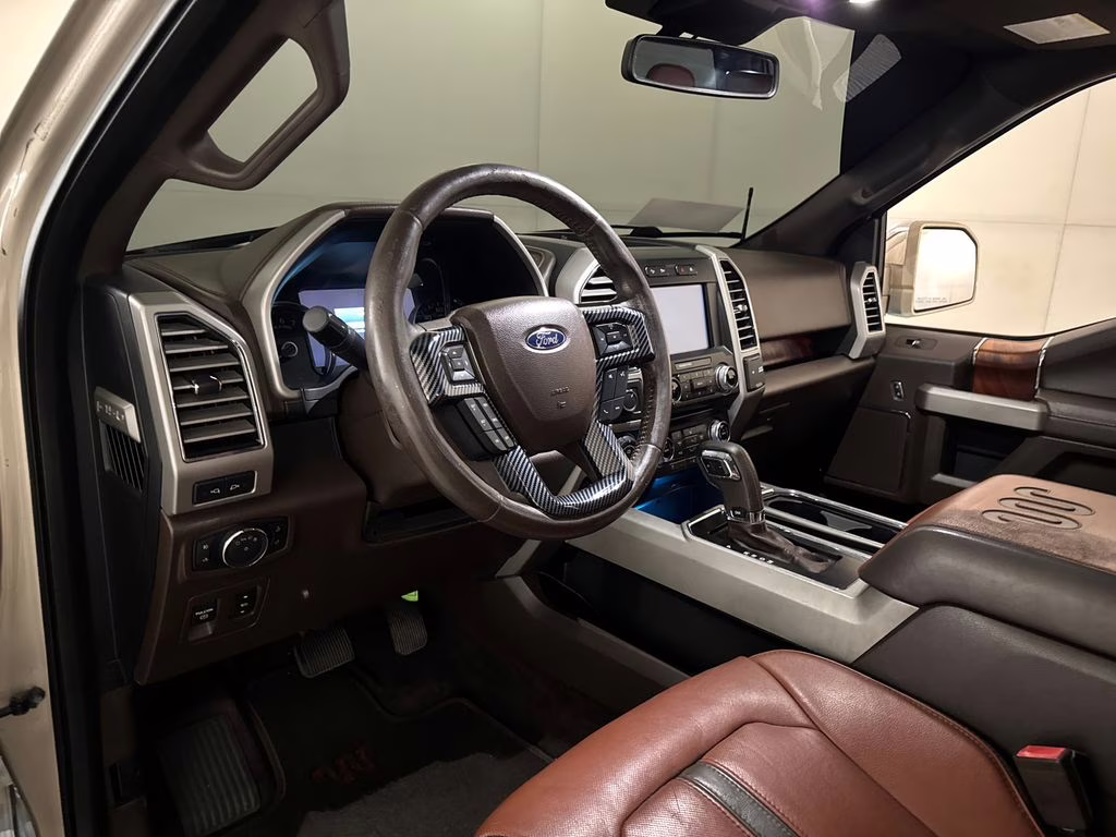 2018 White Gold Ford F-150 King Ranch 4X4 Truck