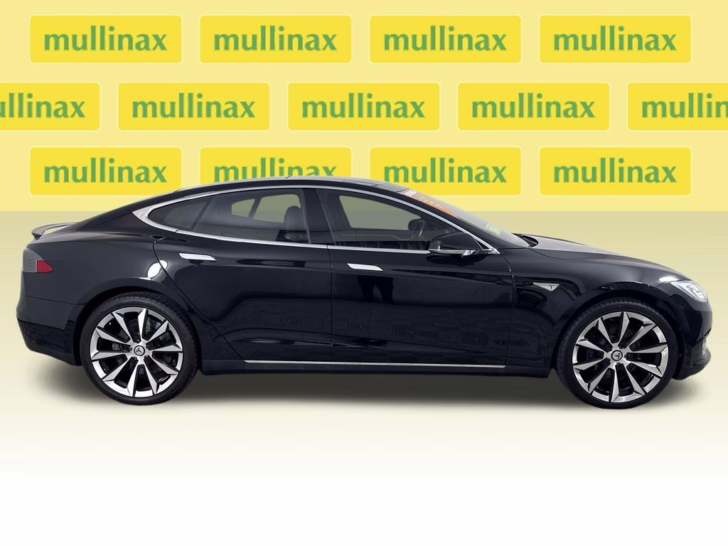 2015 Black Tesla Model S 85D AWD Hatchback