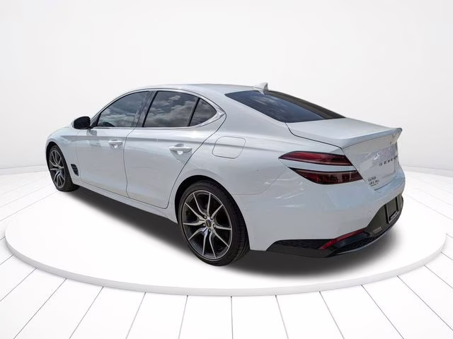 2023 Alta White Genesis G70 2.0T AWD Sedan