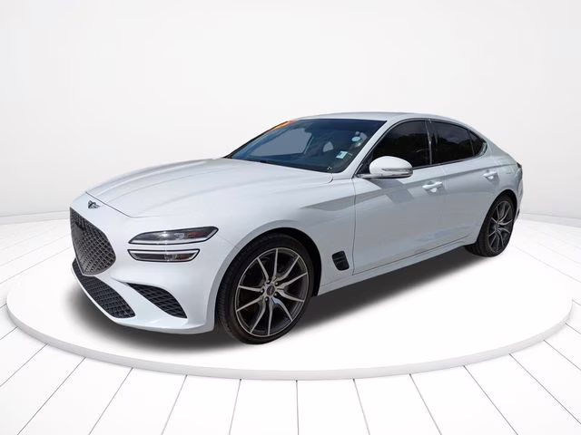 2023 Alta White Genesis G70 2.0T AWD Sedan