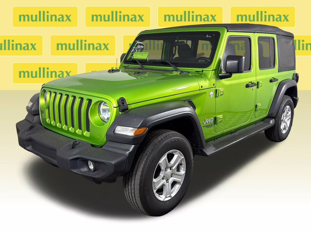 2019 Mojito! Clearcoat Jeep Wrangler Unlimited Sport S 4X4 SUV