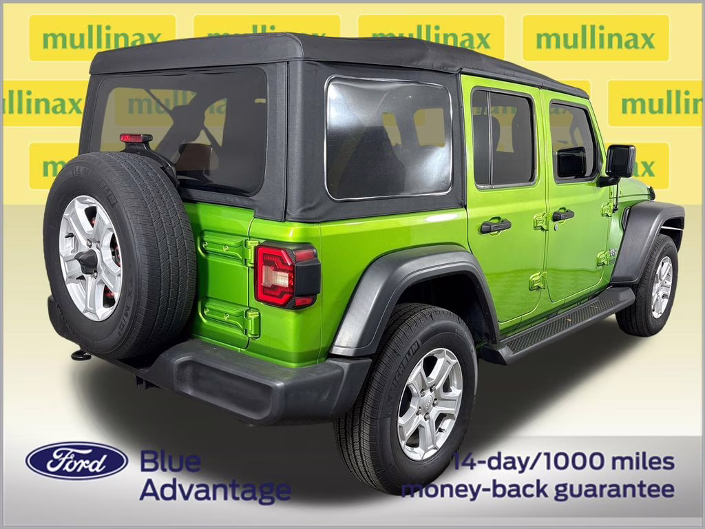 2019 Mojito! Clearcoat Jeep Wrangler Unlimited Sport S 4X4 SUV