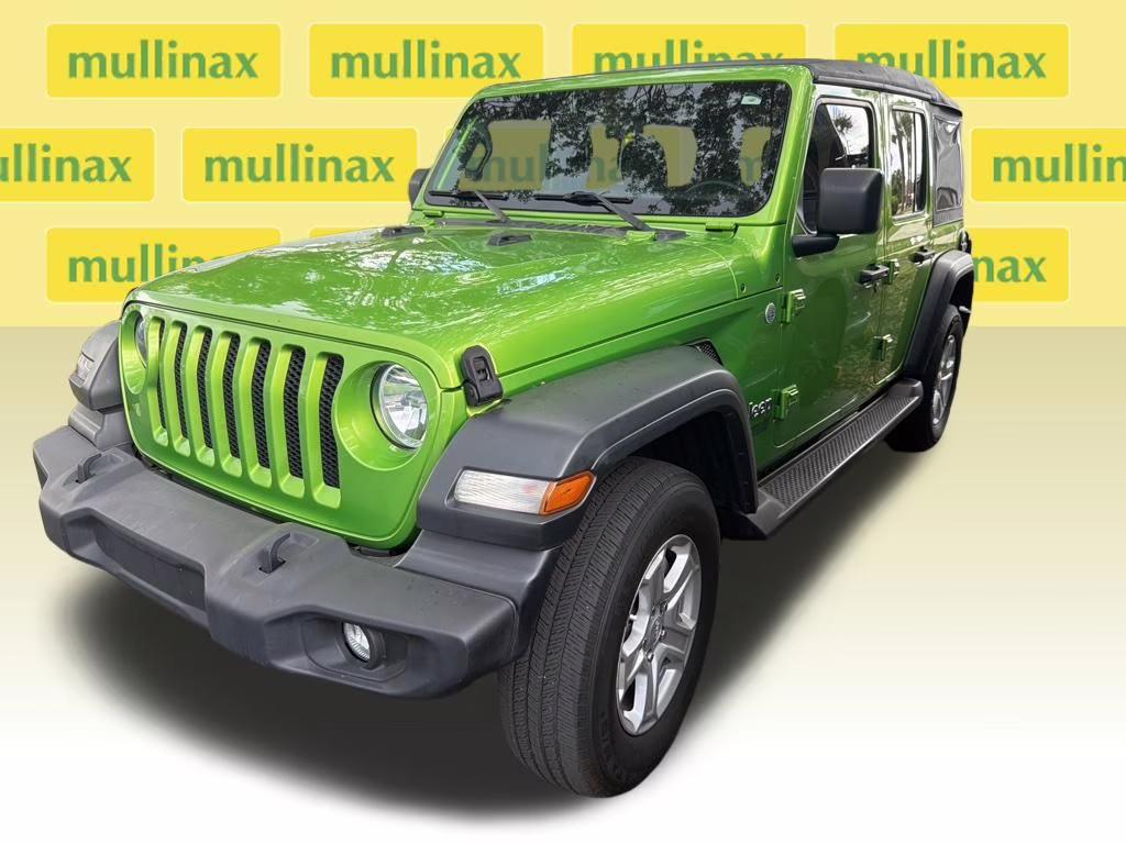 2019 Mojito! Clearcoat Jeep Wrangler Unlimited Sport S 4X4 SUV