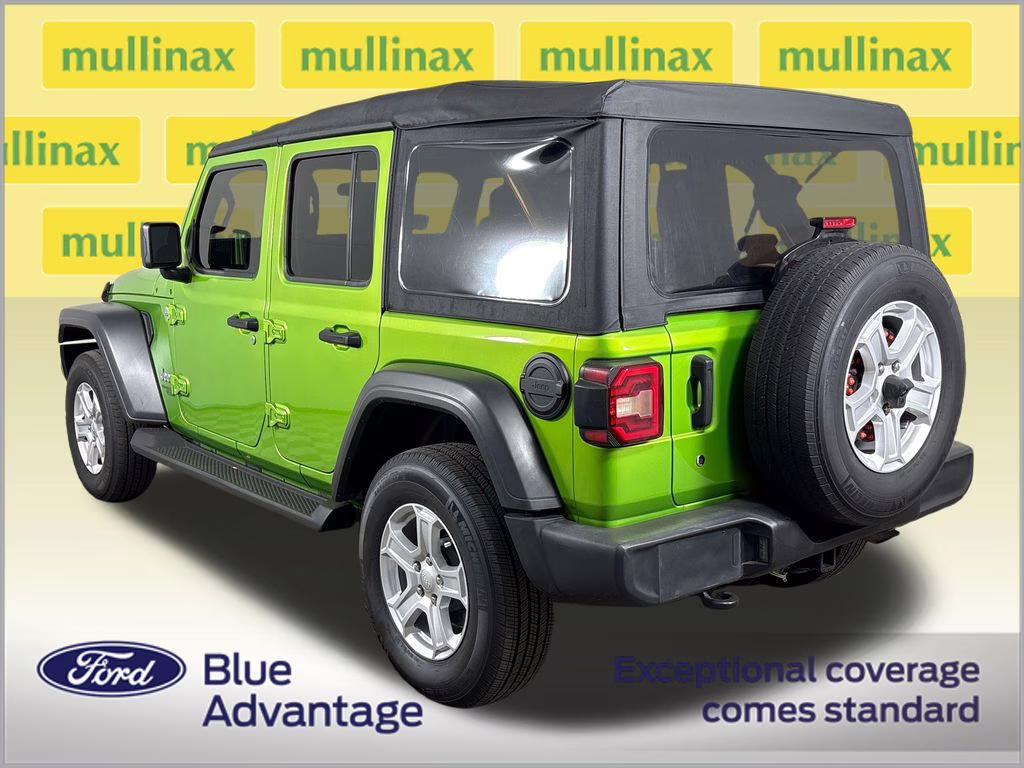 2019 Mojito! Clearcoat Jeep Wrangler Unlimited Sport S 4X4 SUV