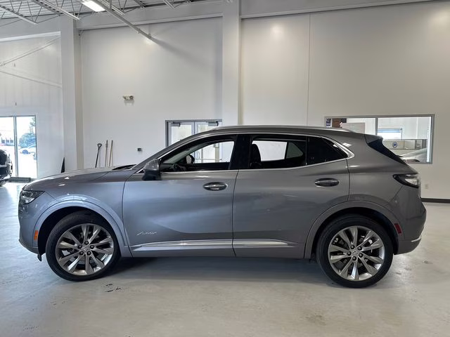 2022 Satin Steel Gray Metallic Buick Envision Avenir AWD SUV
