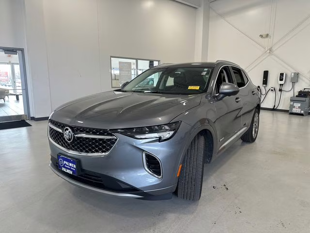 2022 Satin Steel Gray Metallic Buick Envision Avenir AWD SUV