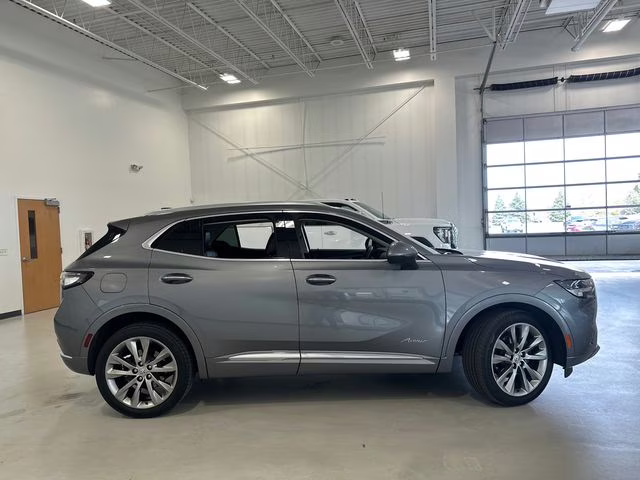 2022 Satin Steel Gray Metallic Buick Envision Avenir AWD SUV