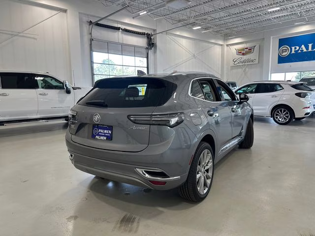 2022 Satin Steel Gray Metallic Buick Envision Avenir AWD SUV