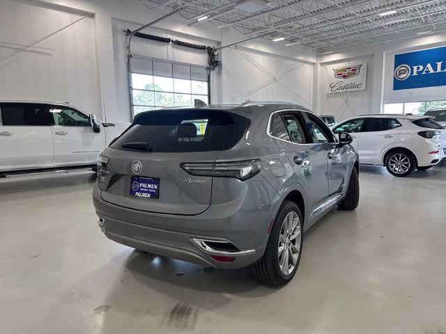 2022 Satin Steel Gray Metallic Buick Envision Avenir AWD SUV