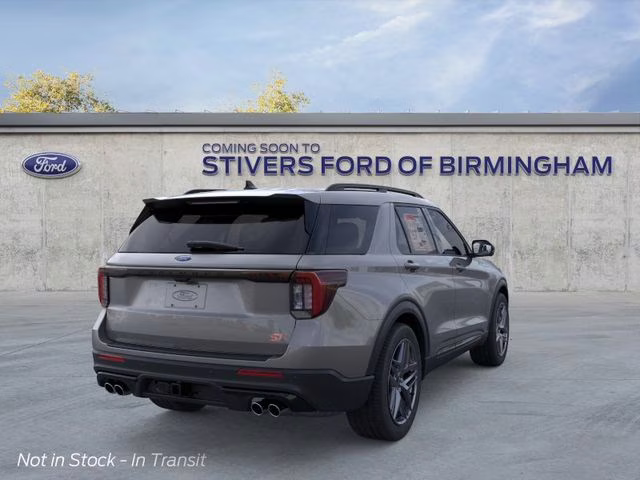 2026 Gray Metallic Ford Explorer ST 4X4 SUV