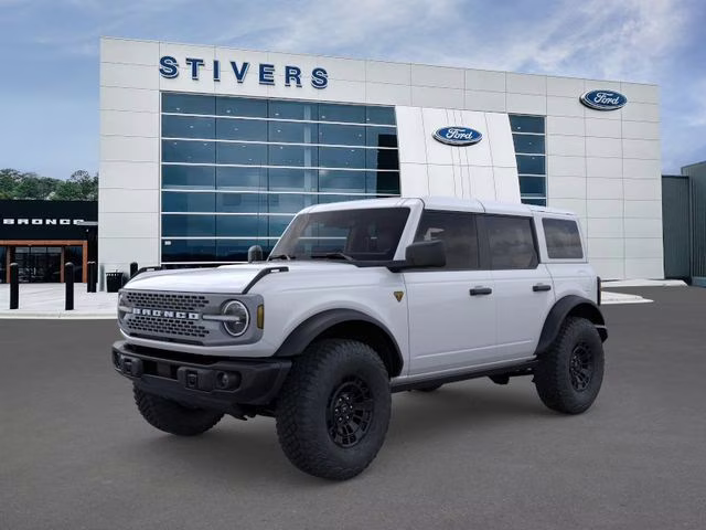 2026 Oxford White Ford Bronco Badlands 4X4 SUV