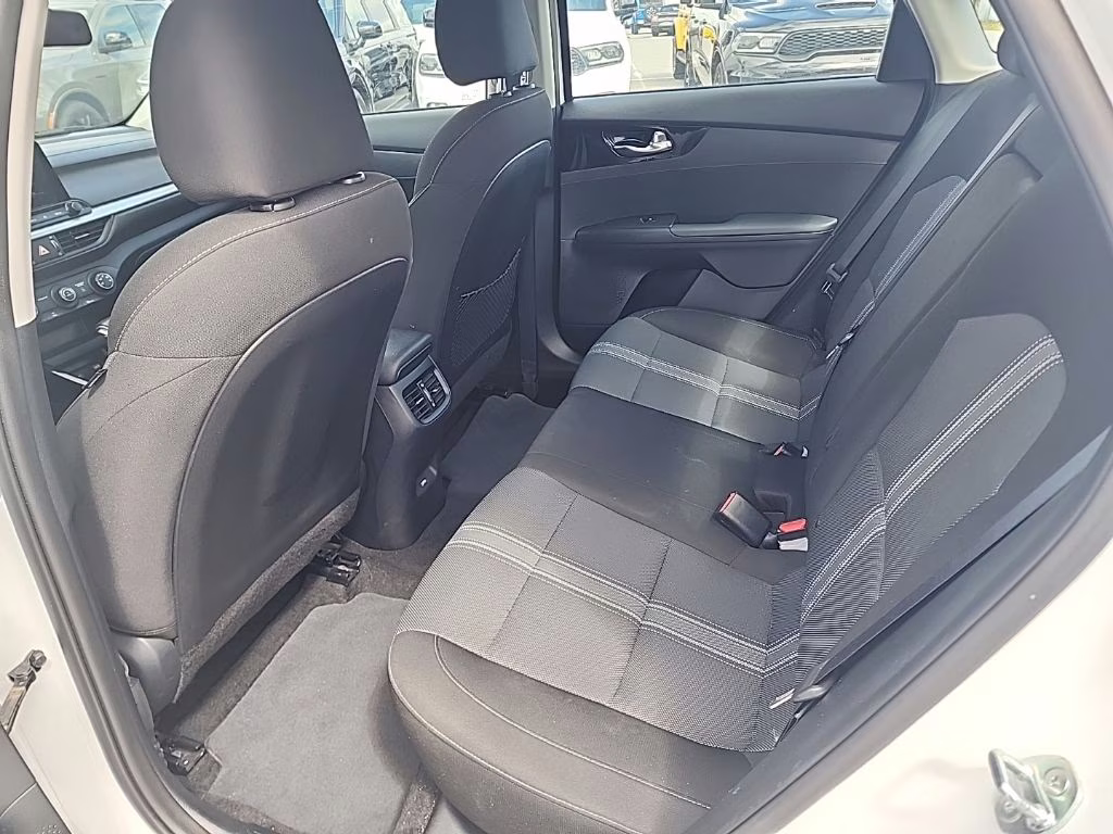 2024 Clear White Kia Forte LXS FWD Sedan