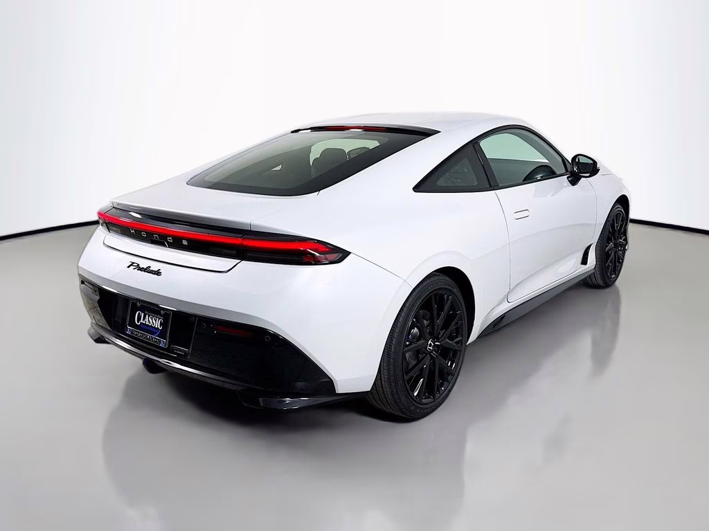 2026 Winter Frost Pearl Honda Prelude FWD Hatchback