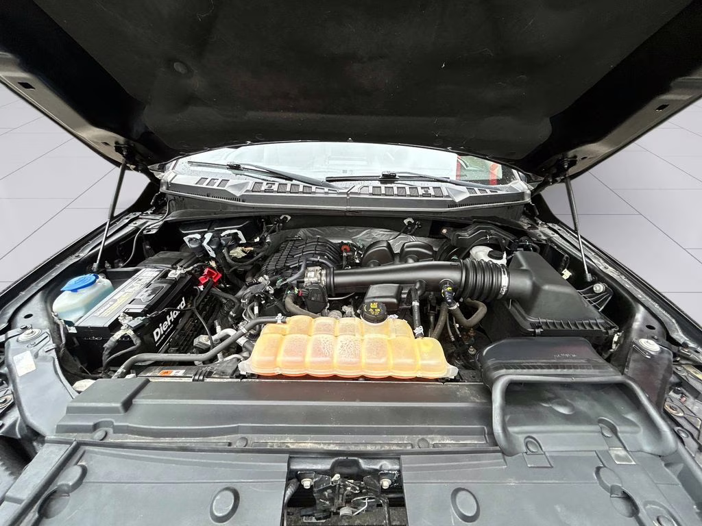 2018 Maroon Ford F-150 4X4 Truck