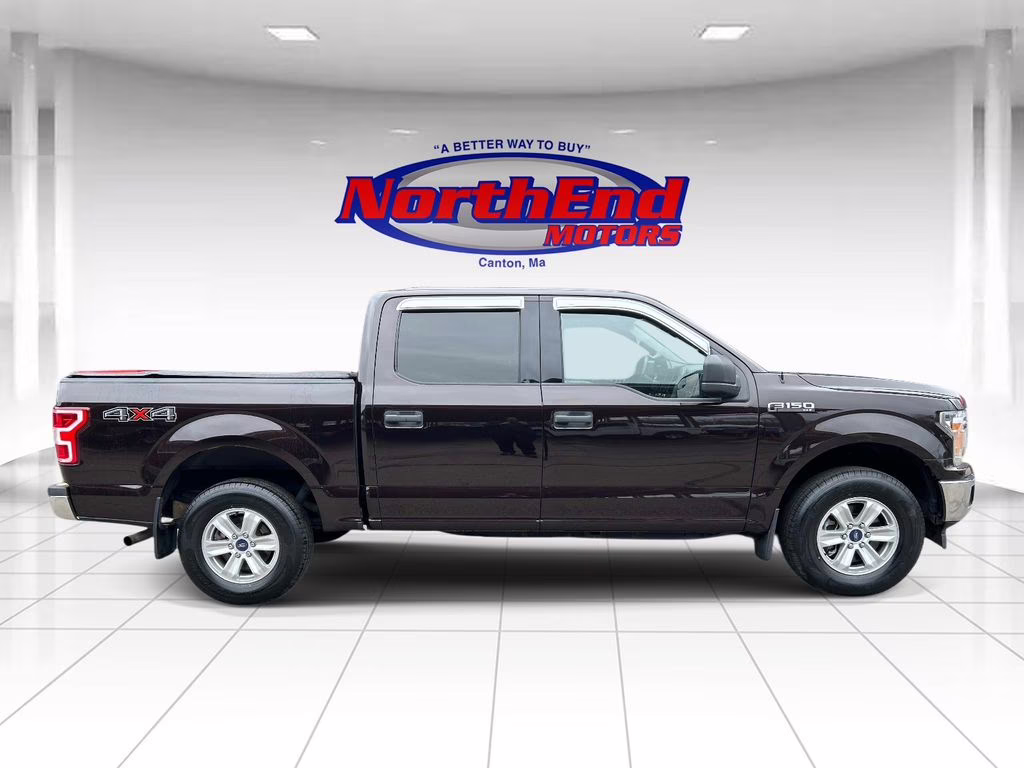 2018 Maroon Ford F-150 4X4 Truck