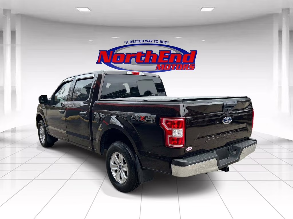 2018 Maroon Ford F-150 4X4 Truck