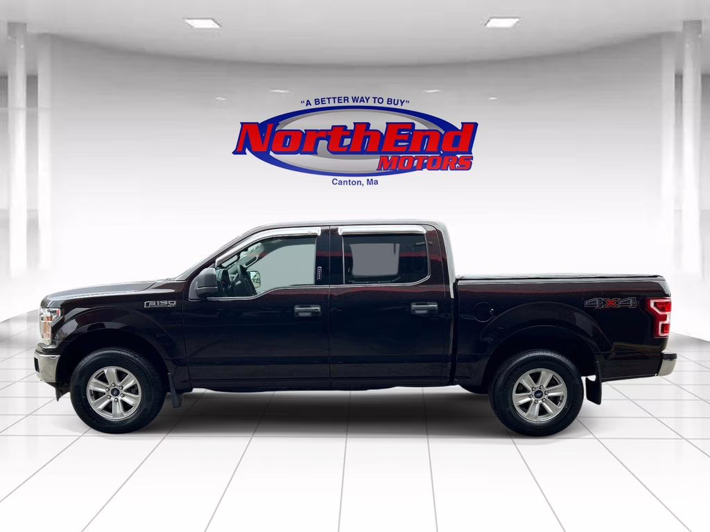 2018 Maroon Ford F-150 4X4 Truck