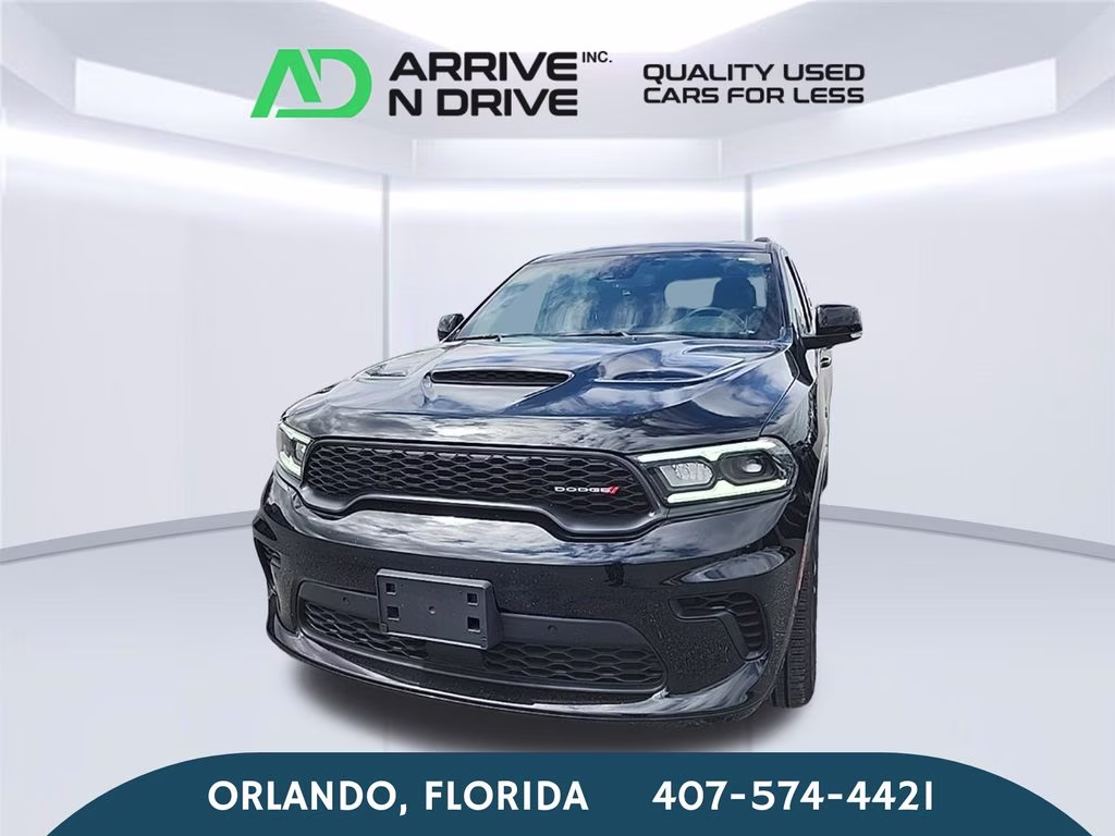 2025 DB Black Clearcoat Dodge Durango R/T AWD SUV