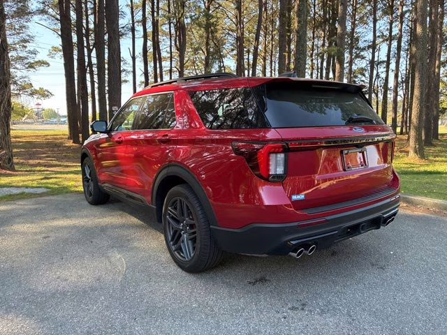 2025 Rapid Red Metallic TC Ford Explorer ST 4X4 SUV