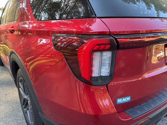 2025 Rapid Red Metallic TC Ford Explorer ST 4X4 SUV