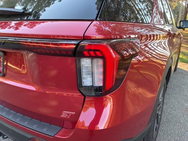 2025 Rapid Red Metallic TC Ford Explorer ST 4X4 SUV