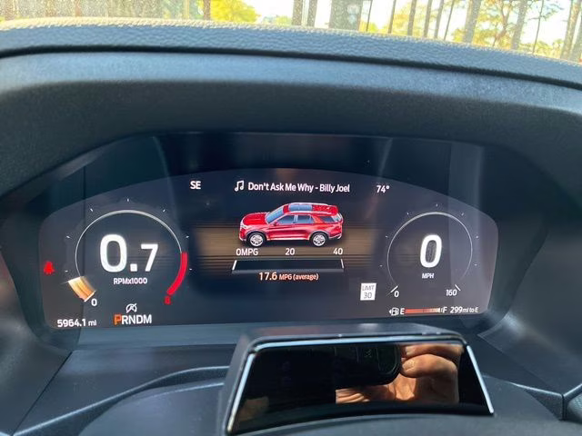 2025 Rapid Red Metallic TC Ford Explorer ST 4X4 SUV